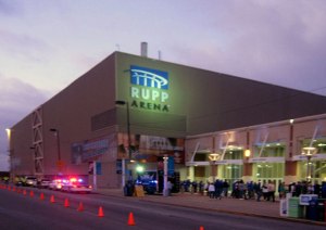 Rupp Arena, Lexington, KY.
