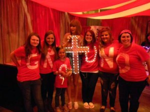 Taylor and Team Holy Ground.